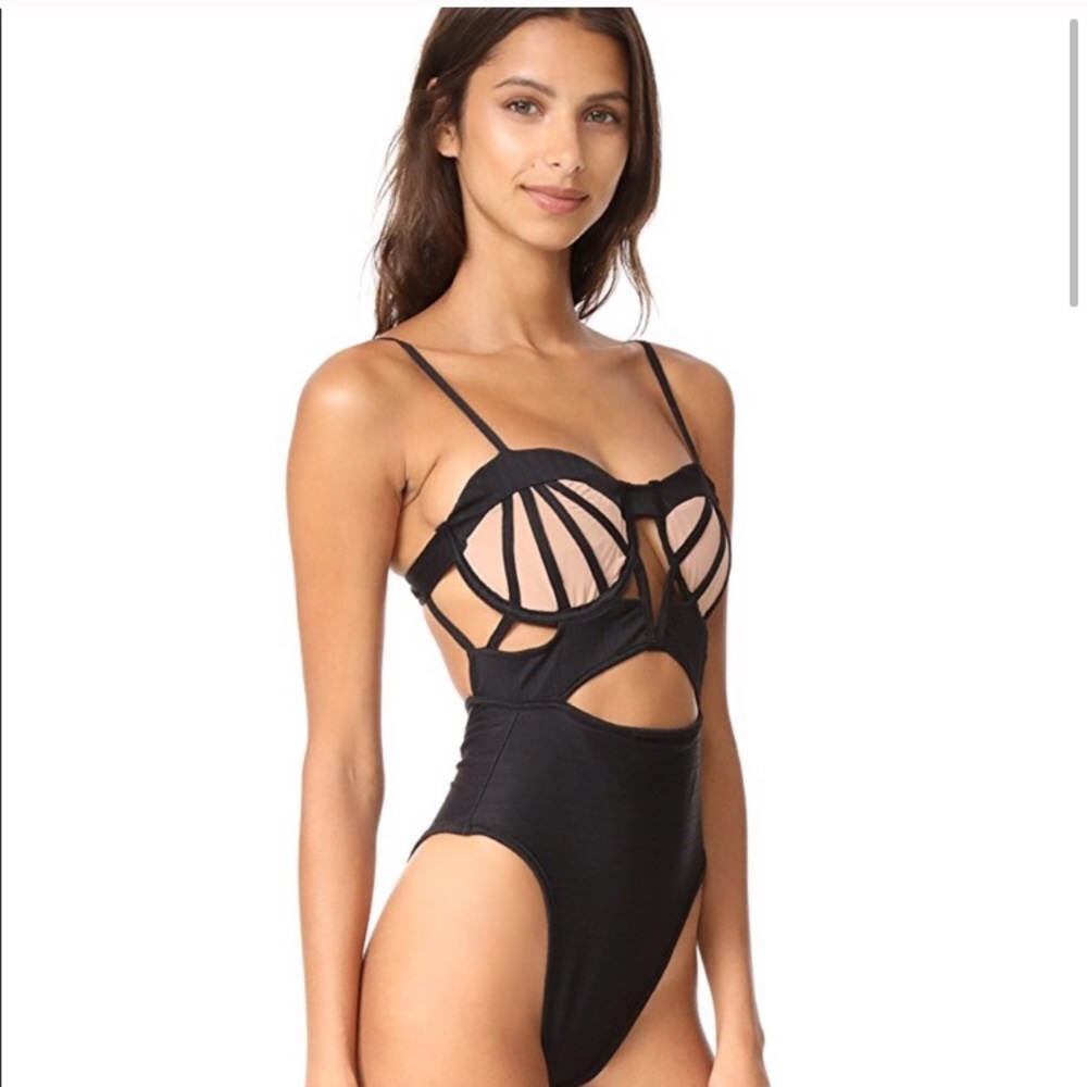For love and lemons balmy cutout swimsuit
